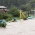 台風5号の影響で浸水害が発生した岩手県岩泉町（Ｃ）共同通信社