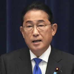 自民党総裁選への不出馬を表明する岸田首相（Ｃ）共同通信社