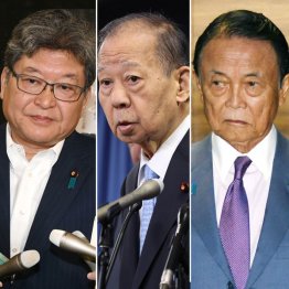 裏では萩生田だの二階だの麻生派だのと、目をこすりたくなる（Ｃ）日刊ゲンダイ