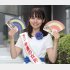 宝くじ「幸運の女神」福永愛莉さん（Ｃ）日刊ゲンダイ