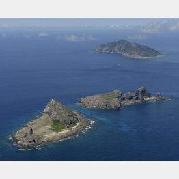 沖縄県・尖閣諸島＝2012年9月（Ｃ）共同通信社