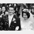 長嶋茂雄氏と西村亜希子さんが結婚（1965年1月26日、聖ドミニコ渋谷カトリック教会）／（Ｃ）共同通信社