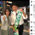 杉田水脈氏（＝本人のインスタグラムから）は、自身の参院選出馬に向けてお仲間の応援行脚に（三谷英弘氏＝右）