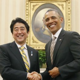 初の日米首脳会談で安倍元首相はすぐさま密約。あれから11年…（代表撮影・共同）