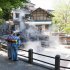 スキーあとには温泉巡りを楽しめる（長野県野沢温泉村）／（提供写真）