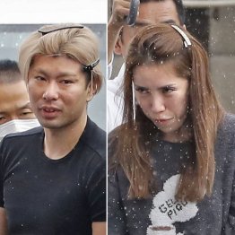 5回目の逮捕（斎藤貴聡と妻の智華両被告）／（Ｃ）共同通信社