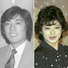 沢田研二と山口百恵（Ｃ）共同通信社