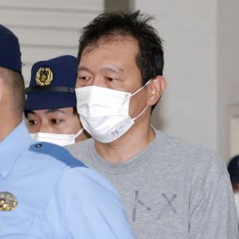 送検される和久井学被告（Ｃ）共同通信社