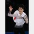 2014年ソチ五輪 フィギュアスケートで日本男子初の金メダル　日の丸を背にリンクを回る羽生結弦　（Ｃ）ＪＭＰＡ