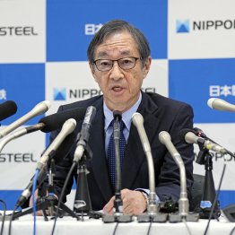 米政権に徹底抗戦（日本製鉄の橋本英二会長）／（Ｃ）共同通信社