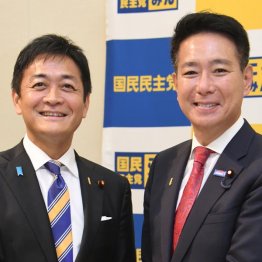 こんな時代もあった（国民民主の玉木雄一郎代表と日本維新の会の前原誠司共同代表）／（Ｃ）日刊ゲンダイ