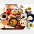 よく手入れされた庭園を愛でつついただく優しく美しい朝食も洋々閣の楽しみ（Ｃ）板倉あつし