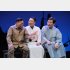 （左から）筆者、春風亭昇太、柳家喬太郎（提供写真）