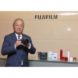 富士フイルムホールディングスの後藤禎一社長(C)日刊ゲンダイ
