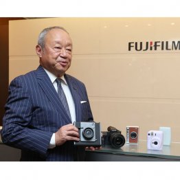 富士フイルムホールディングスの後藤禎一社長(C)日刊ゲンダイ
