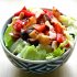 レタスたっぷりタコとトマトのサラダ丼（Ｃ）日刊ゲンダイ