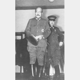 首相に就任した東條英機陸相(1941=昭和16=年10月)/(C)共同通信社