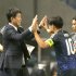 森保日本代表監督と久保建英（Ｃ）日刊ゲンダイ