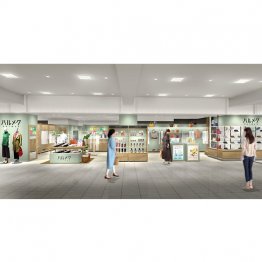 全国に19店舗を展開(ハルメクおみせ藤崎店、提供=同社)