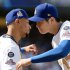 大谷翔平とベッツ（Ｃ）ロイター／Imagn Images