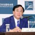 就任会見で述べる日本生産性本部の小林喜光会長（Ｃ）日刊工業新聞／共同通信イメージズ