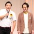 「インディアンス」改め「ちょんまげラーメン」の田渕章裕（左）ときむ（Ｃ）日刊ゲンダイ