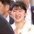 万博会場の愛子さん（2025年5月）／（Ｃ）日刊ゲンダイ