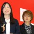 コンビ時代、相方・渚さんと（2019年）／（Ｃ）日刊ゲンダイ