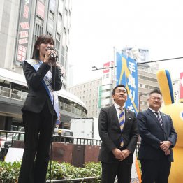 渡辺莉央を玉木代表が応援(提供)国民民主党本部