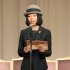 競輪の平成24年度優秀選手表彰式であいさつする彬子女王（Ｃ）日刊ゲンダイ