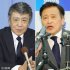世良公則氏（左）とラサール石井氏（Ｃ）日刊ゲンダイ