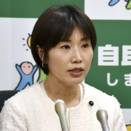 急きょ自民候補に決まった出川桃子(C)共同通信社