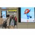 大阪駅構内の万博PRデジタルサイネーションも（Ｃ）日刊ゲンダイ