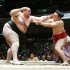 巨漢が際立った炎鵬戦（Ｃ）共同通信社
