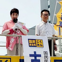 厳し戦いを強いられている国民・庭田幸恵(本人のXから)