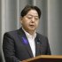 自民党までも選挙戦にらみ…（外国人対応への「司令塔」組織設置について会見する林官房長官）／（Ｃ）共同通信社