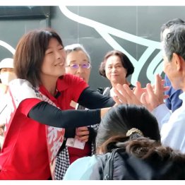 佐賀市議選ではトップ当選だった立憲・冨永明美 (本人のフェイスブックから)