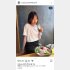 フォーを目の前にカメラ目線を決める本田翼（本人のインスタグラムから）