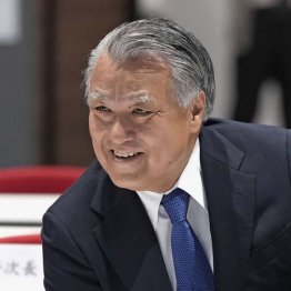 JOCの理事会に臨む田嶋幸三氏(C)共同通信社
