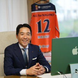 元ワールドカップスキー日本代表、長野県野沢温泉村長の上野雄太氏(C)日刊ゲンダイ