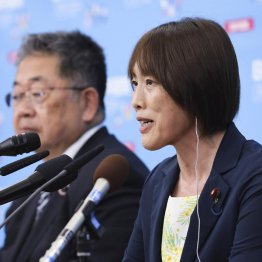 党勢にかげり(日本共産党の田村智子委員長)/(C)共同通信社