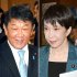 やる気満々の高市早苗経済安保相（右）、国民民主と良好な関係の茂木敏充前幹事長（Ｃ）日刊ゲンダイ
