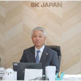 エスケイジャパンの八百博徳社長(C)日刊ゲンダイ