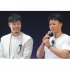 佐藤輝明（左 ）と森下翔太（Ｃ）日刊ゲンダイ