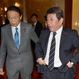 裏で重鎮たちが糸を引く(C)日刊ゲンダイ