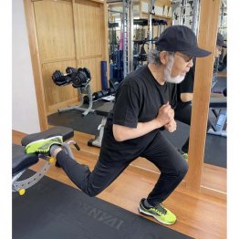8年前からはジムに通うように(提供写真)