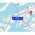 記者が踏破した8キロの道のり（グーグルマップから）