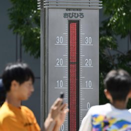 7月24日、北海道・帯広市は北海道の観測史上初の40℃を記録(C)共同通信社