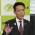 ５日、緊急役員会で辞任表明をした前原誠司共同代表（Ｃ）共同通信社