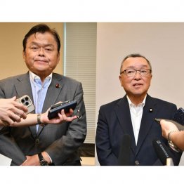 相変わらず政府与党はヤル気なし(自民・宮沢税調会長と公明・赤羽税調会長=左)/(C)日刊ゲンダイ